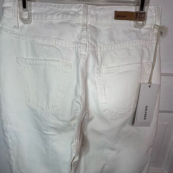 NWTs LPA x GRLFRND Marisol Jean in Vintage White Size 29 - Picture 6 of 11